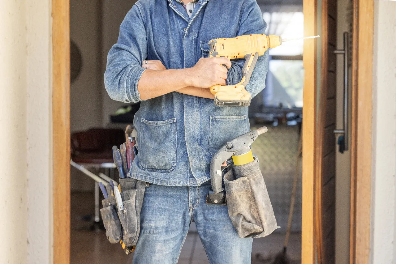 Handyman & General Repairs crew working in a New York building