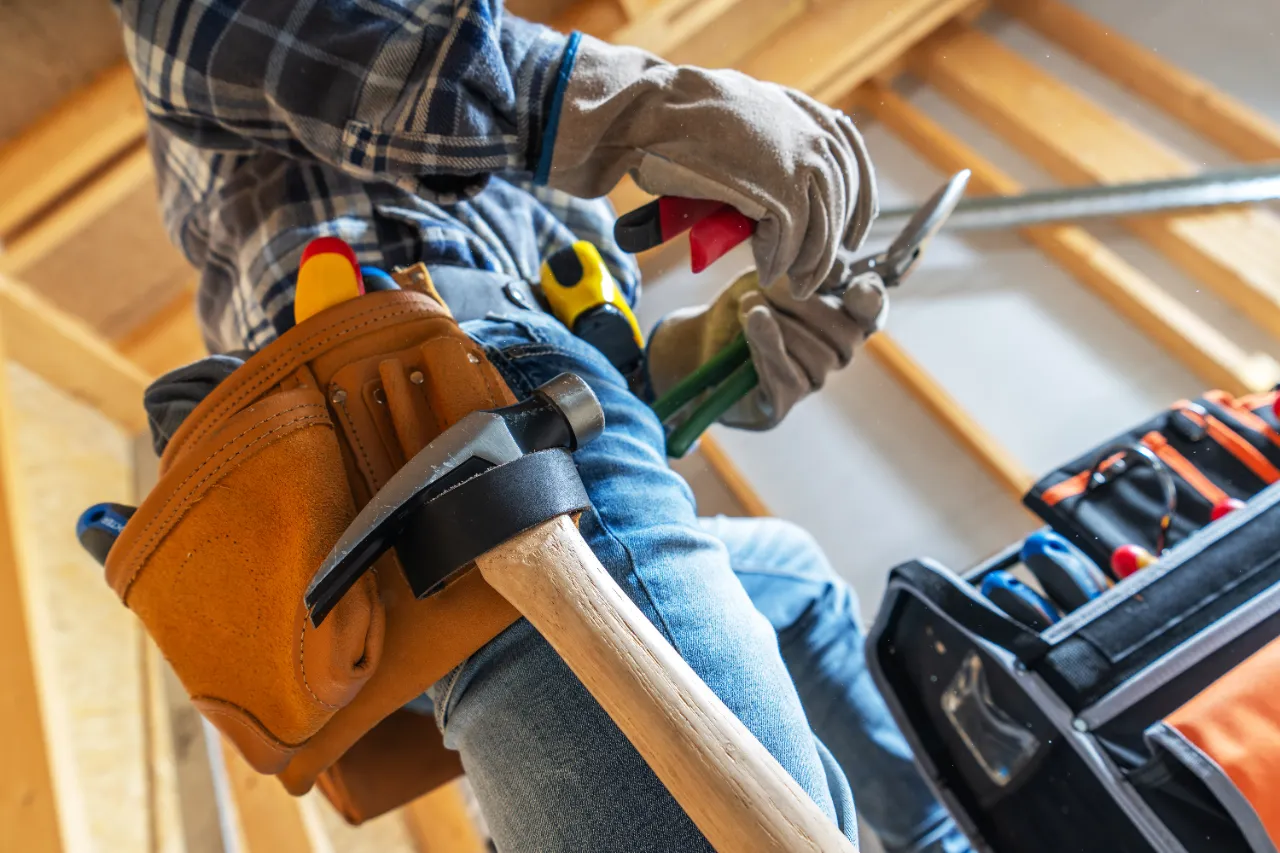 Carpentry and wood framing repair in New York building